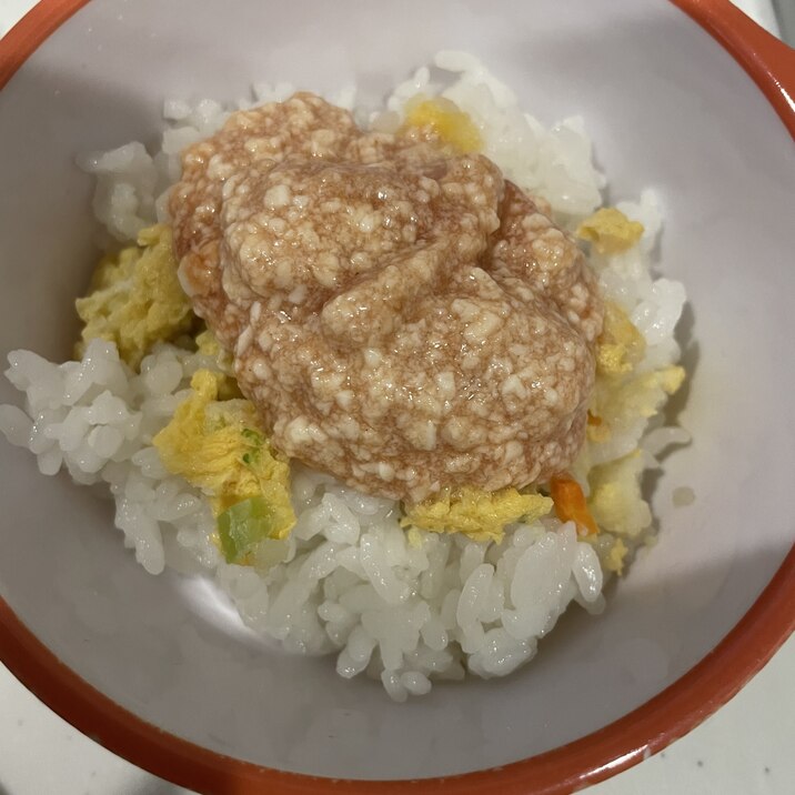 離乳食　お豆腐天津飯